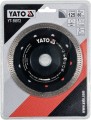 YATO TARCZA125MM DO CIĘCIA I SZLIFOWANIA CERAMIKI ORAZ GRESU BEZ USZCZERBIEŃ YT-59972