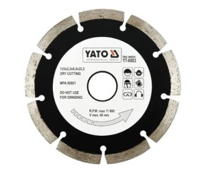 YATO TARCZA DIAMENTOWA SEGMENTOWA 125MM YT-6003