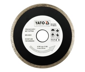 YATO TARCZA DIAMENTOWA, SEGMENT CIĄGŁY, 125MM YT-6013