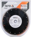 YATO TARCZA DIAMENTOWA SEGMENT TURBO 230MM YT-6025