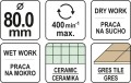 YATO WIERTŁO DO GRESU 80MM YT-60434