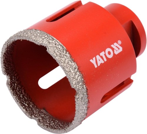 YATO DIAMENTOWE WIERTŁO DO GRESU 51MM, DO WIERCENIA NA SUCHO PRZY UŻYCIU SZLIFIERKI KĄTOWEJ YT-60446