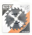 YATO PIŁA TARCZOWA TCT Z WĘGLIKIEM DO DREWNA 190X20TX30MM YT-60488