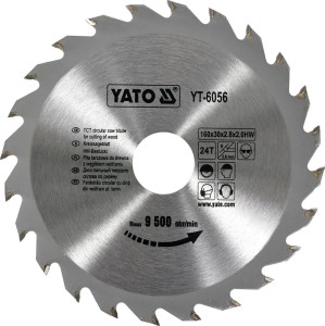 YATO TARCZA PILARSKA 160X30MM 24 ZĘBY YT-6056