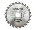 YATO TARCZA TNĄCA WIDIOWA 184X30MM 24 ZĘBY YT-6060