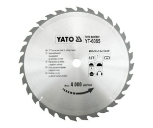 YATO PIŁA TARCZOWA 400X32X30MM YT-6085