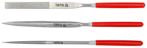YATO ZESTAW PILNIKÓW DIAMENTOWYCH IGLAKÓW 4x160x50MM 3 SZTUKI YT-6150