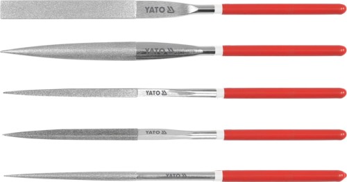 YATO PILNIKI DIAMENTOWE IGLAKI 5X180X70MM KOMPLET 5 SZTUK YT-6156