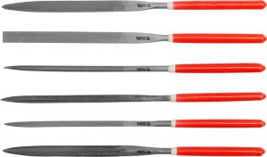 YATO ZESTAW PILNIKÓW IGLAKÓW 160x75MM 6 SZTUK YT-6161