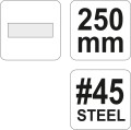 YATO TARNIK DO DREWNA PŁASKI 250MM YT-6219