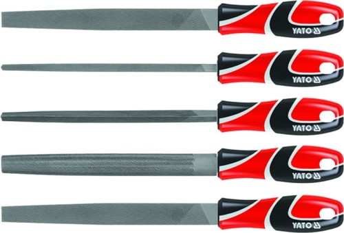 YATO ZESTAW PILNIKÓW DO METALU 250MM 5 SZTUK YT-6238