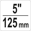 YATO ŚCISK ŚRUBOWY 5" YT-64254
