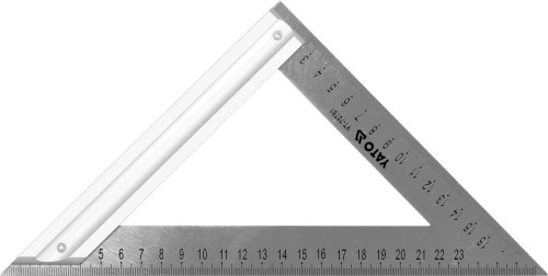 YATO EKIERKA METALOWA 270MM ZE STOPKĄ YT-70781
