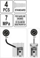 YATO ZESTAW DO POMIARU SZCZELNOŚCI CYLINDRÓW YT-73055