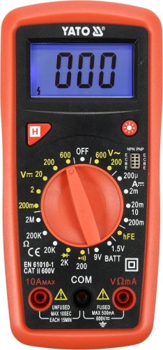 YATO WIELOFUNKCYJNY MIERNIK CYFROWY YT-73081