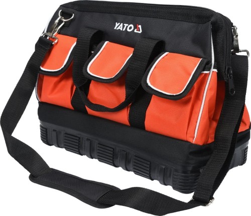 YATO TORBA NARZĘDZIOWA 16" Z GUMOWYM DNEM 15 KIESZENI YT-74361