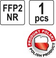 YATO PÓŁMASKA FILTRUJĄCA FFP2/PZ YT-74949