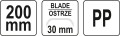 YATO CYKLINA Z TWORZYWA SZEROKOŚĆ OSTRZA 30 MM 	YT-75464