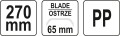 YATO CYKLINA Z TWORZYWA SZEROKOŚĆ OSTRZA 65 MM 	YT-75467