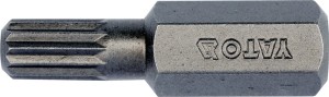 YATO BITY UDAROWE 8x30MM SPLINE M6 10 SZT. YT-78191