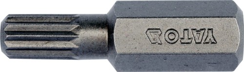YATO BITY UDAROWE 8x30MM SPLINE M6 10 SZT. YT-78191