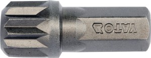 YATO BITY UDAROWE 8x30MM SPLINE M12 10 SZTUK YT-78194