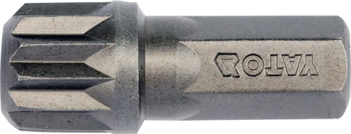 YATO BITY UDAROWE 8x30MM SPLINE M12 10 SZTUK YT-78194