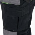 YATO ROZ. S SPODNIE ROBOCZE CZARNO-SZARO-ZIELONE YT-80164