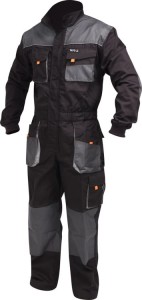YATO ROZ. M KOMBINEZON ROBOCZY CZARNO-SZARY YT-80195