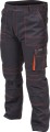 YATO ROZ. L/XL SPODNIE ROBOCZE GRANATOWE Z POMARAŃCZOWYMI WSTAWKAMI YT-80404