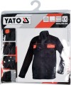 YATO ROZ. M BLUZA ROBOCZA CZARNA Z CZEWONYMI WSTAWKAMI YT-80901