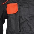 YATO ROZ. XL BLUZA ROBOCZA CZARNA Z CZERWONYMI WSTAWKAMI YT-80904
