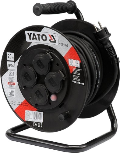 YATO 20M PRZEDŁUŻACZ BĘBNOWY YT-81052 - DARMOWA WYSYŁKA