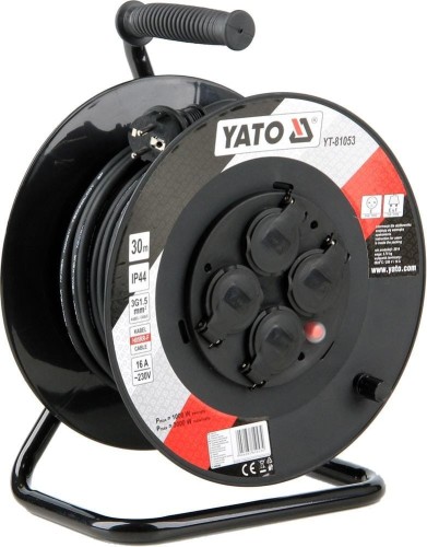 YATO PRZEDŁUŻACZ BĘBNOWY 30M YT-81053 - DARMOWA WYSYŁKA