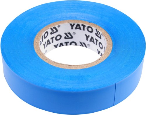 YATO TAŚMA ELEKTROIZOLACYJNA 15MMx20Mx0,13MM NIEBIESKA YT-81591