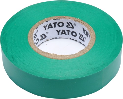 YATO TAŚMA ELEKTROIZOLACYJNA 15MMx20Mx0.13MM ZIELONA YT-81595