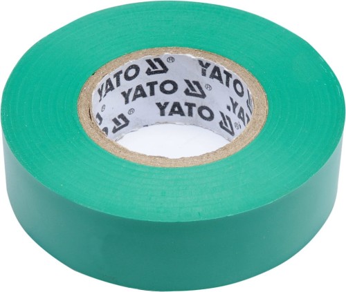 YATO TAŚMA ELEKTROIZOLACYJNA 19MMX20MX0.13MM ZIELONA YT-81652