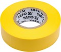 YATO TAŚMA ELEKTROIZOLACYJNA 19MMx20Mx0,13MM ŻOŁTA YT-81654