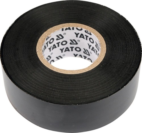 YATO TAŚMA ELEKTROIZOLACYJNA 25MMx20Mx0,19MM CZARNA YT-8174