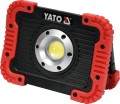 YATO REFLEKTOR DIODOWY PRZENOŚNY 10W 800LM AKUMULATOROWY YT-81820