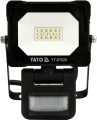 YATO PRZENOŚNY REFLEKTOR DIODOWY 10W, 900 LM, CZUJNIK RUCHU YT-81826