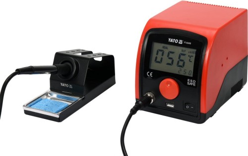 YATO STACJA LUTOWNICZA MOC 75W Z WYŚWIETLACZEM LCD 3,5” TYP GROTU 900M YT-82456 - DARMOWA WYSYŁKA