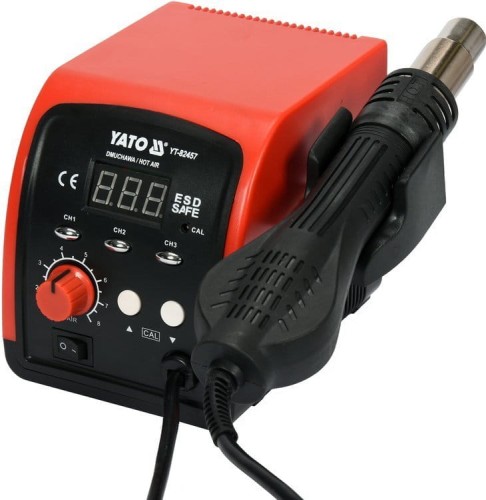 YATO STACJA HOT AIR WYŚWIETLACZ LED 750W YT-82457