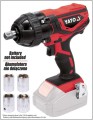 YATO KLUCZ UDAROWY 18V 1/2" 300NM BEZ AKUMULATORA YT-82805 - DARMOWA WYSYŁKA
