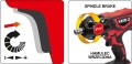 YATO KLUCZ UDAROWY 18V 1/2" 300NM BEZ AKUMULATORA YT-82805 - DARMOWA WYSYŁKA