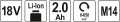 YATO MIESZADŁO DO ZAPRAW 18V 2,0AH X 1,ŁADOWARKA 1H YT-82880 - DARMOWA WYSYŁKA