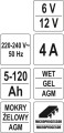 YATO PROSTOWNIK ELEKTRONICZNY 6-12V/4A YT-83032