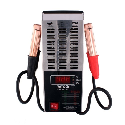 YATO TESTER AKUMULATORÓW CYFROWY 12V  YT-8311