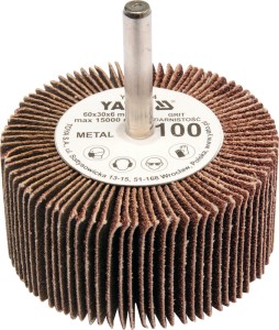 YATO ŚCIERNICA LISTKOWA TRZPIENIOWA 60X30X6MM P120 YT-83365