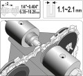 YATO NITOWNICA DO ŁAŃCUCHÓW PILAREK YT-84970 - DARMOWA WYSYŁKA